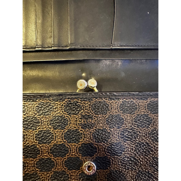 Celine Black Brown Wallet - Picture 11 of 13